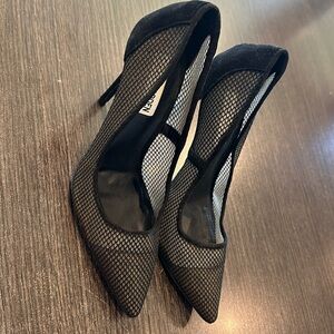 Steve Madden fishnet High Heel